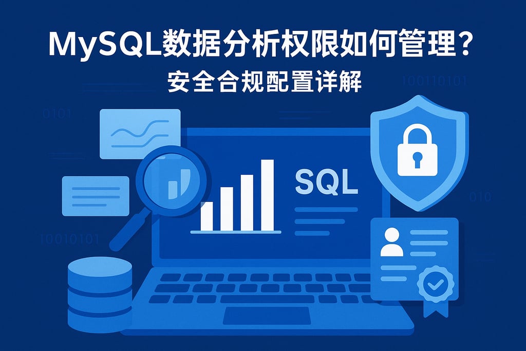 mysql数据分析权限如何管理？安全合规配置详解