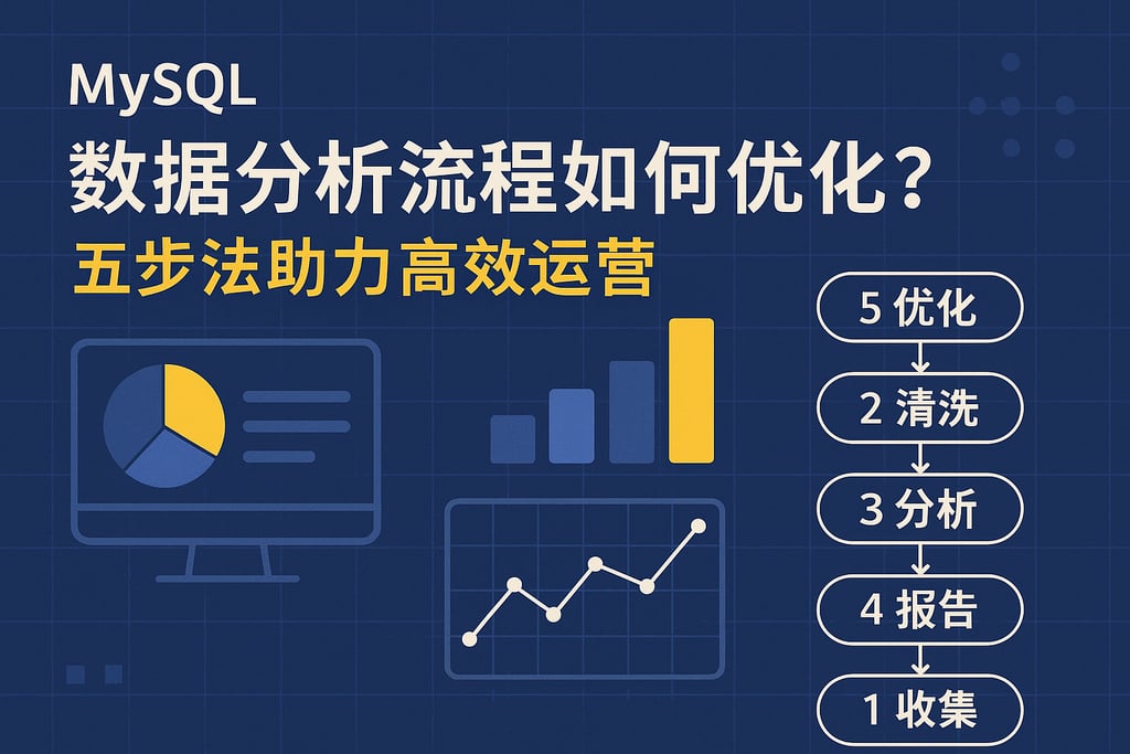 mysql数据分析流程如何优化？五步法助力高效运营