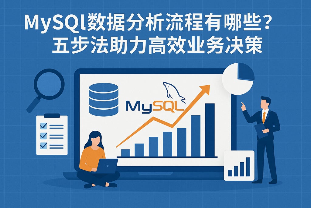 mysql数据分析流程有哪些？五步法助力高效业务决策