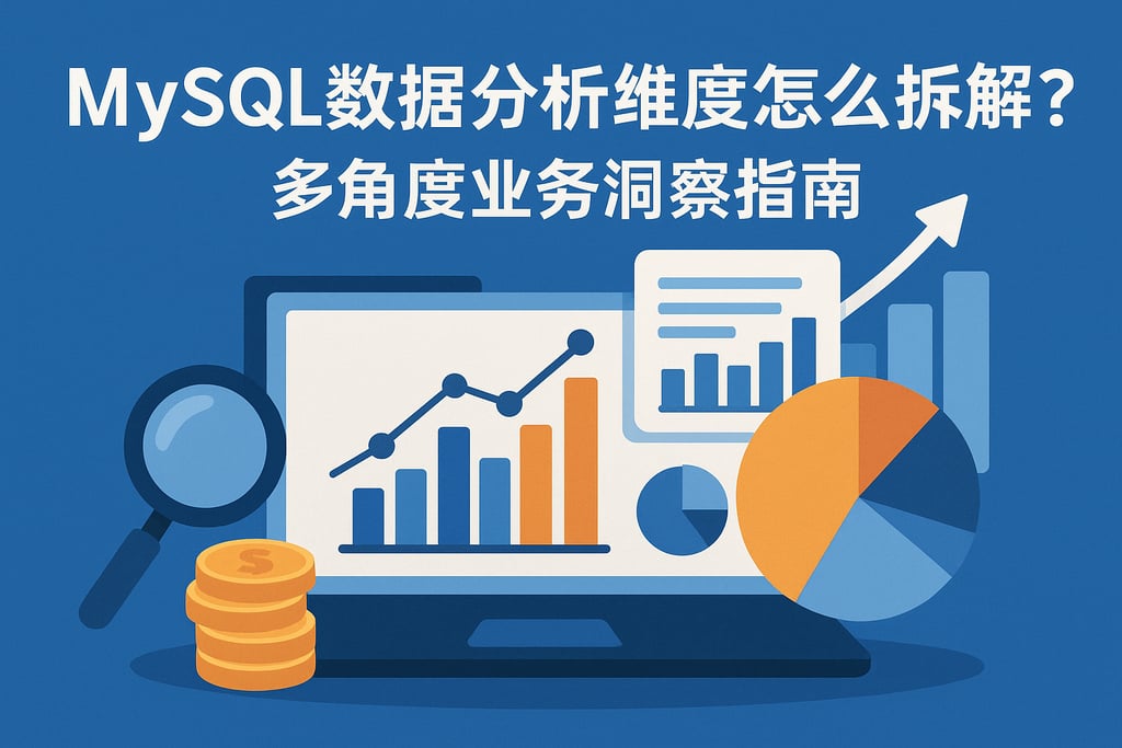 mysql数据分析维度怎么拆解？多角度业务洞察指南