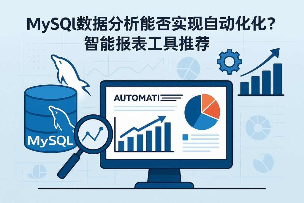 mysql数据分析能否实现自动化？智能报表工具推荐