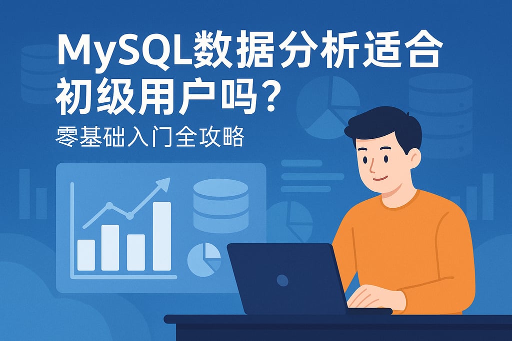 mysql数据分析适合初级用户吗？零基础入门全攻略