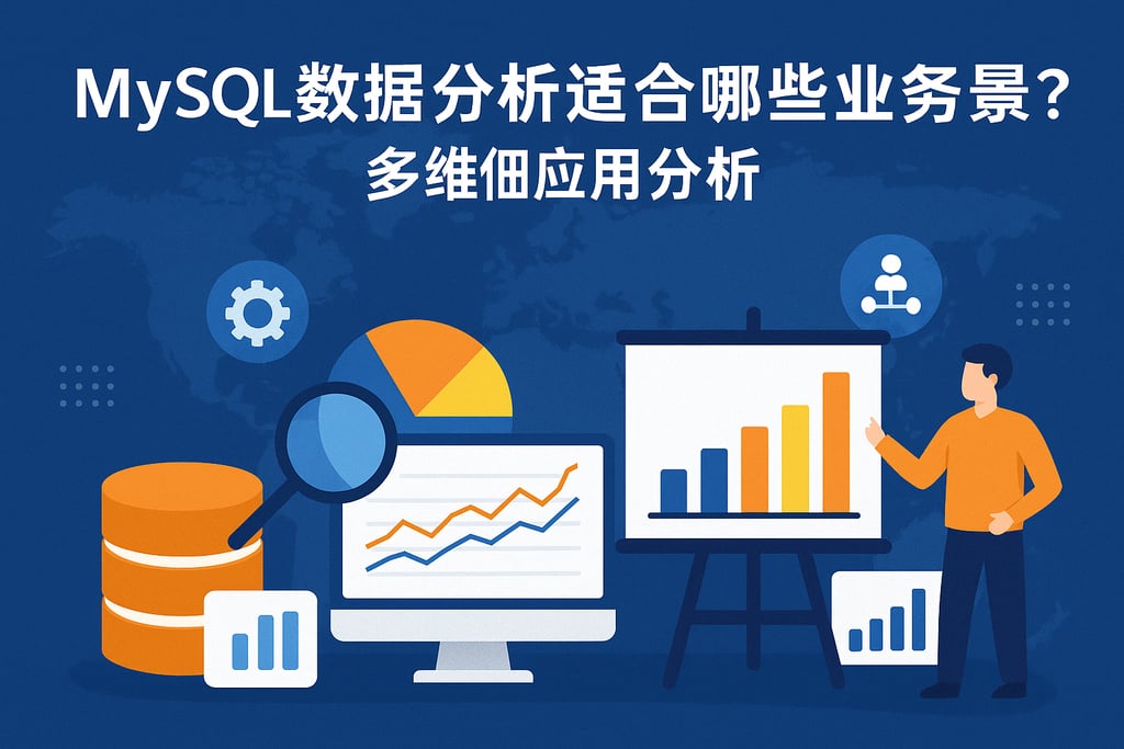 mysql数据分析适合哪些业务场景？多维度应用解析