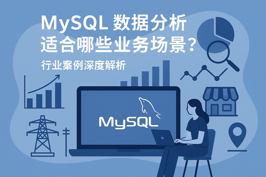 mysql数据分析适合哪些业务场景？行业案例深度解析