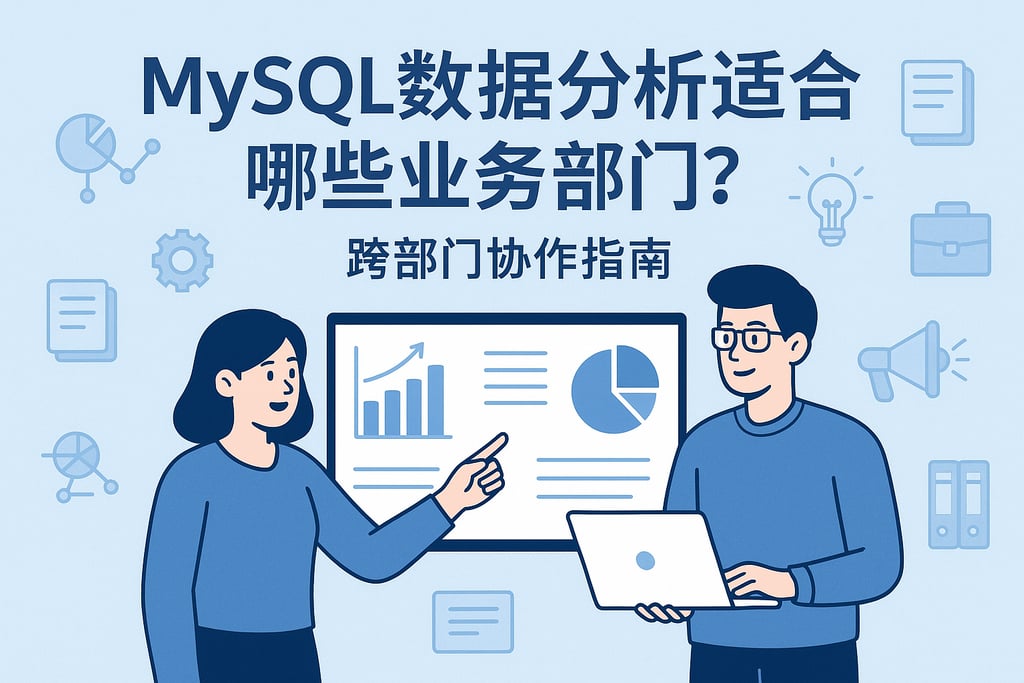 mysql数据分析适合哪些业务部门？跨部门协作指南