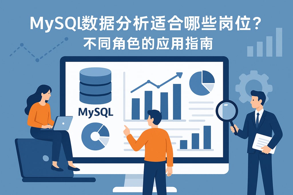 mysql数据分析适合哪些岗位？不同角色的应用指南