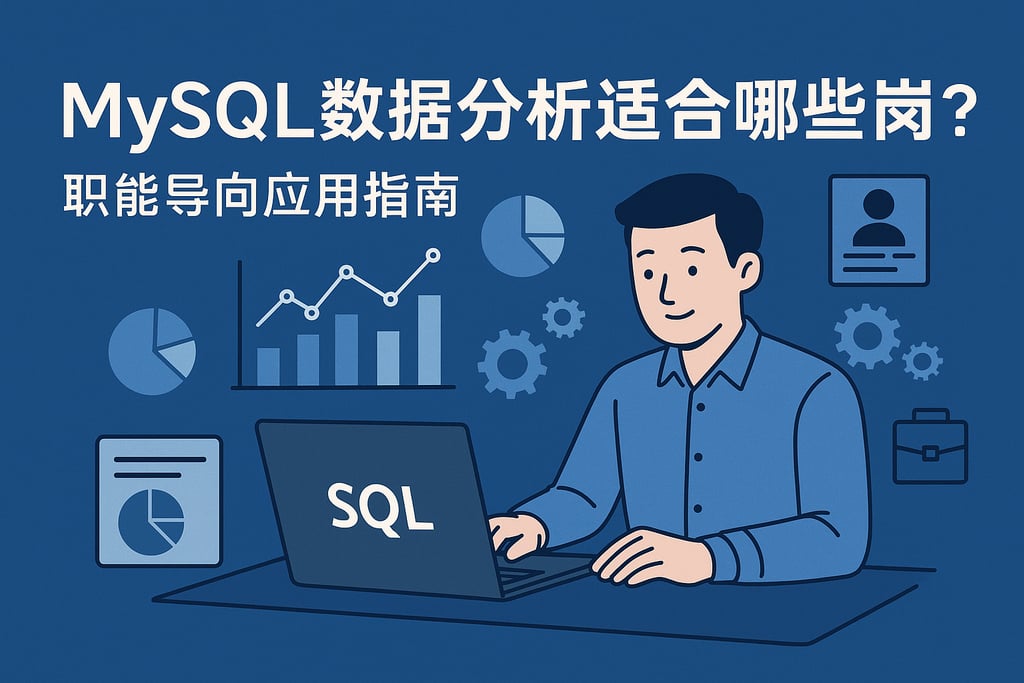 mysql数据分析适合哪些岗位？职能导向应用指南