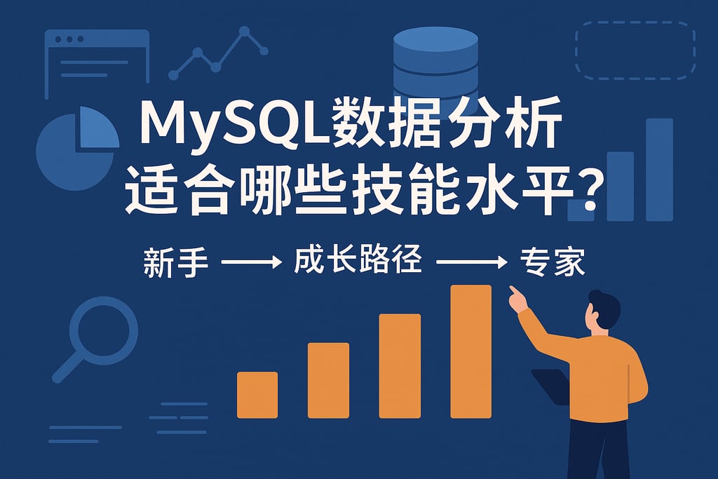 mysql数据分析适合哪些技能水平？新手到专家成长路径