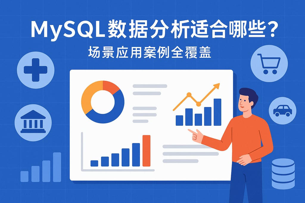 mysql数据分析适合哪些行业？场景应用案例全覆盖