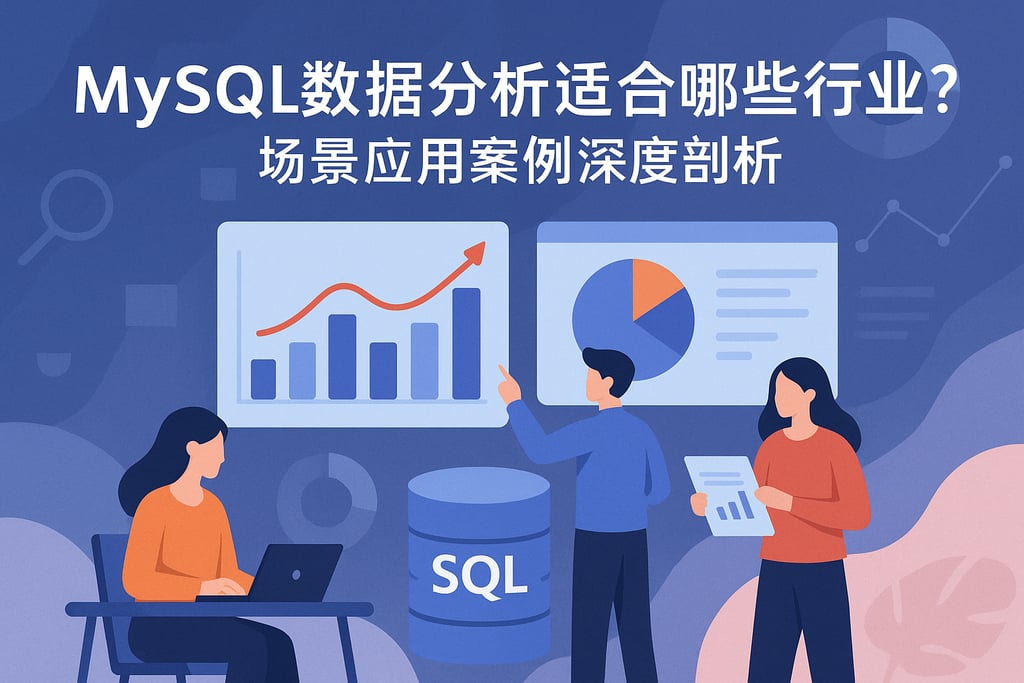 mysql数据分析适合哪些行业？场景应用案例深度剖析