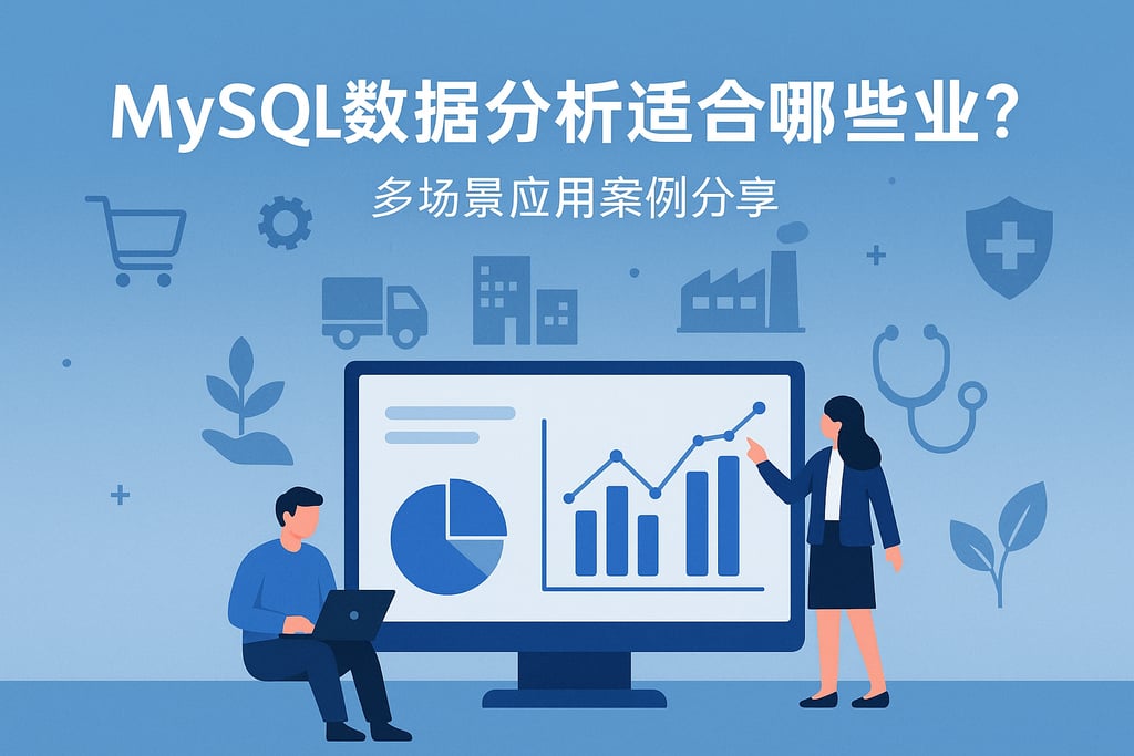 mysql数据分析适合哪些行业？多场景应用案例分享
