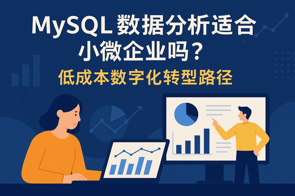 mysql数据分析适合小微企业吗？低成本数字化转型路径