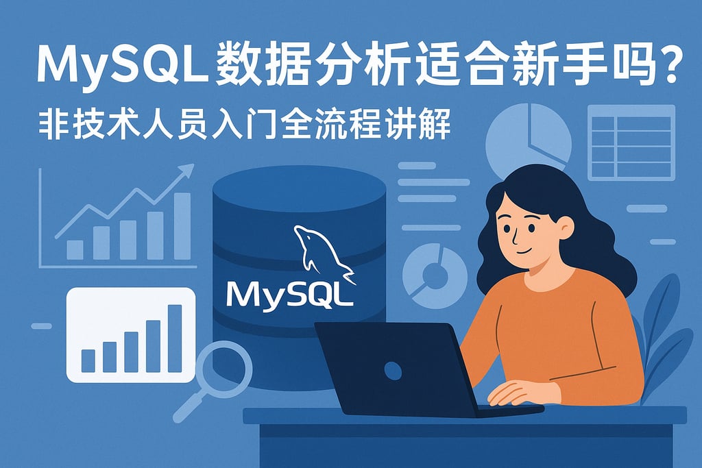 mysql数据分析适合新手吗？非技术人员入门全流程讲解