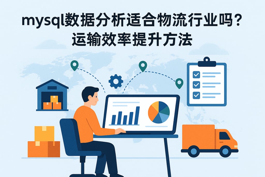 mysql数据分析适合物流行业吗？运输效率提升方法