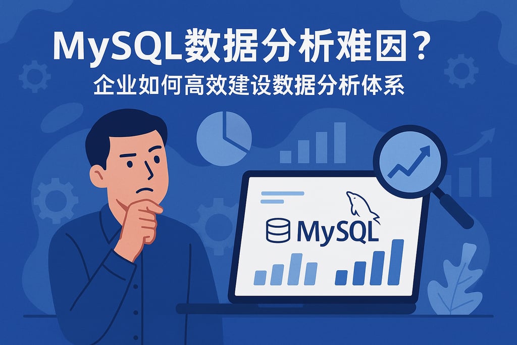 mysql数据分析难吗？企业如何高效搭建数据分析体系