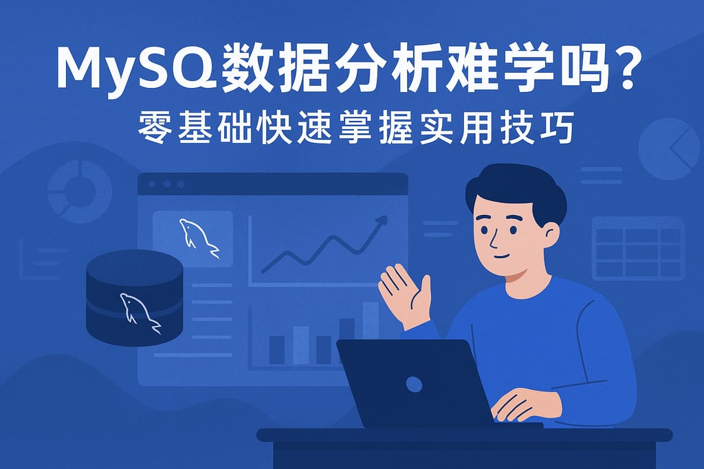 mysql数据分析难学吗？零基础快速掌握实用技巧