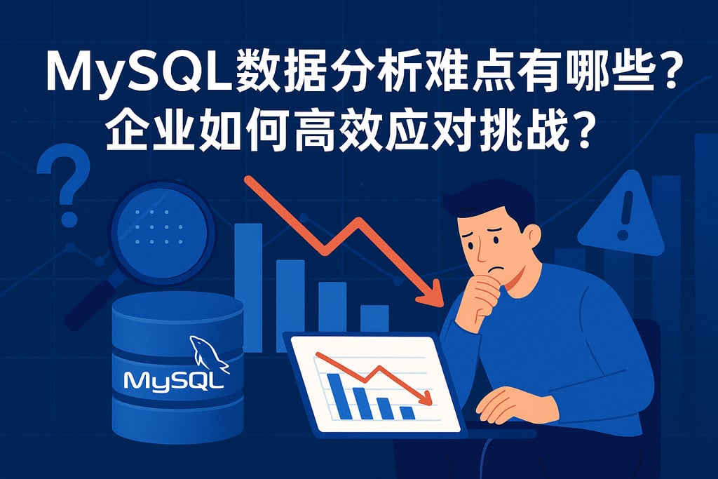mysql数据分析难点有哪些？企业如何高效应对挑战？