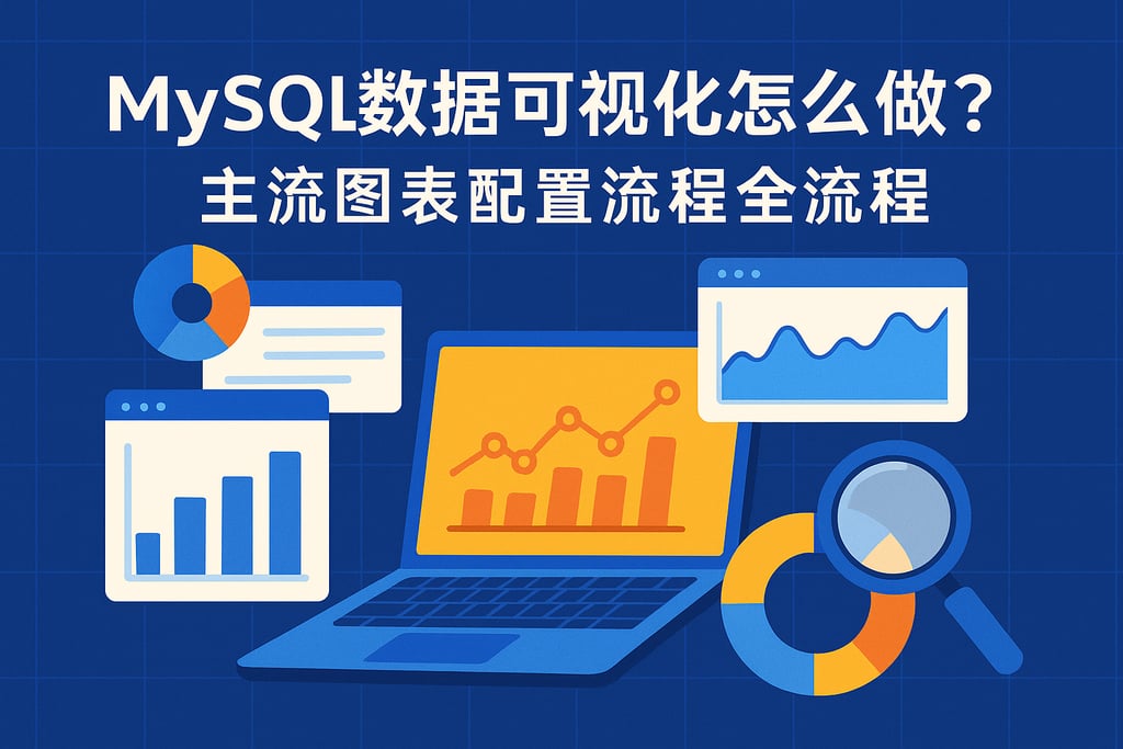 mysql数据可视化怎么做？主流图表配置流程全流程