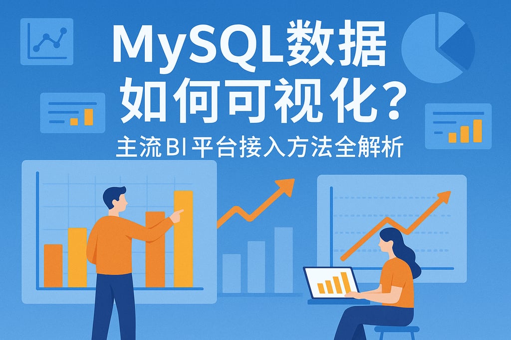 mysql数据如何可视化？主流BI平台接入方法全解析
