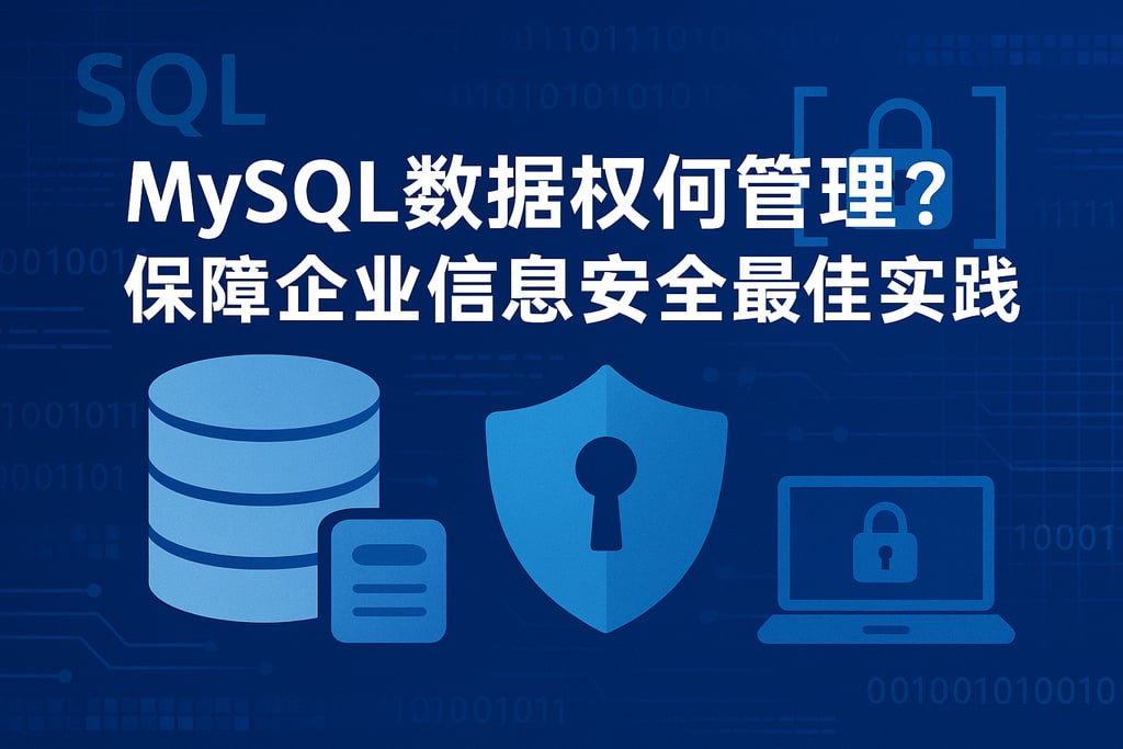 mysql数据权限如何管理？保障企业信息安全的最佳实践