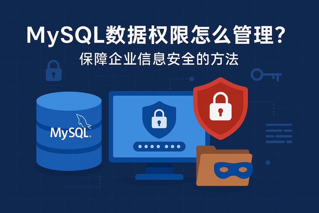 mysql数据权限怎么管理？保障企业信息安全的方法