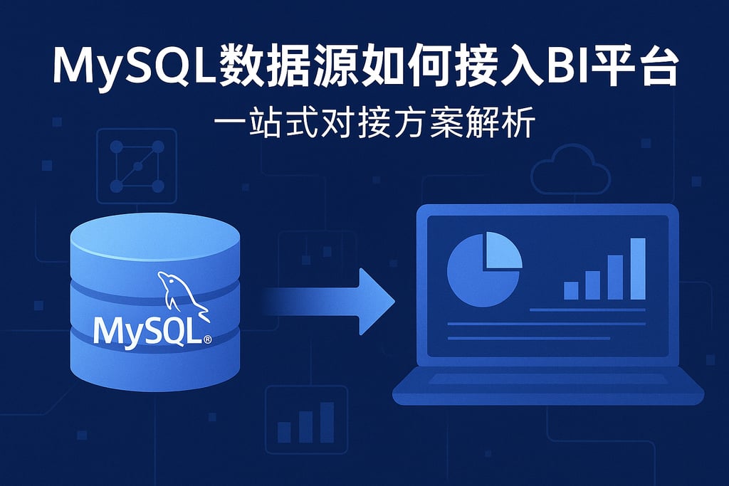 mysql数据源如何接入BI平台？一站式对接方案解析