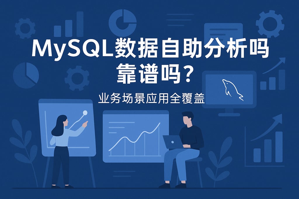mysql数据自助分析靠谱吗？业务场景应用全覆盖