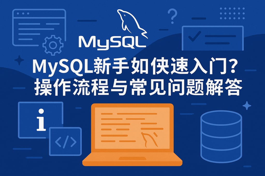 mysql新手如何快速入门？操作流程与常见问题解答