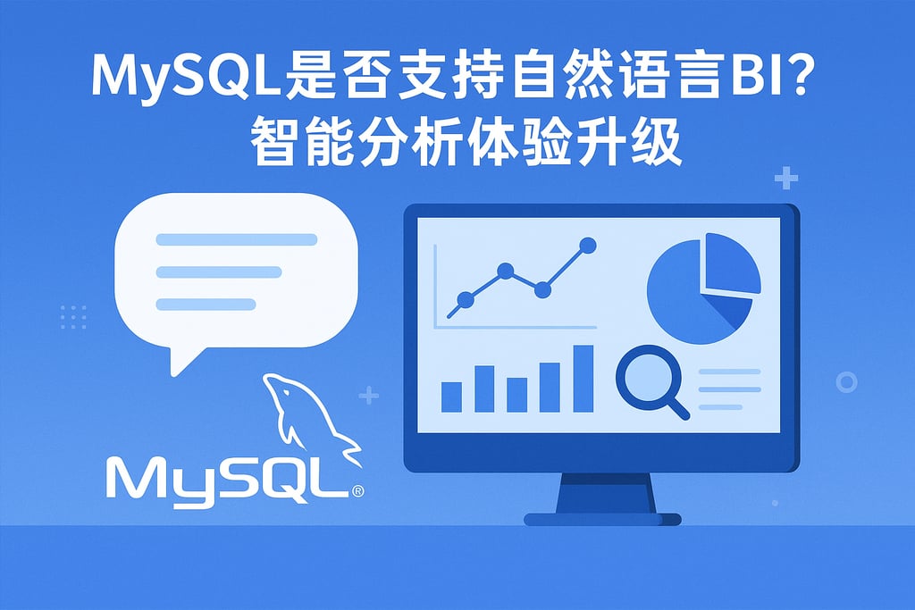 mysql是否支持自然语言BI？智能分析体验升级