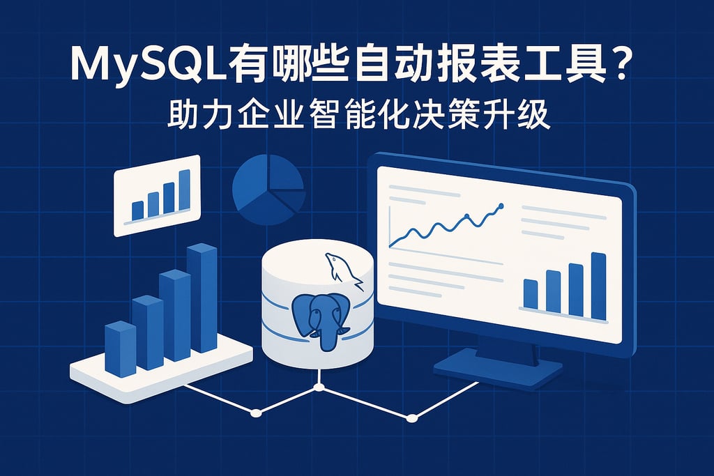 mysql有哪些自动报表工具？助力企业智能化决策升级