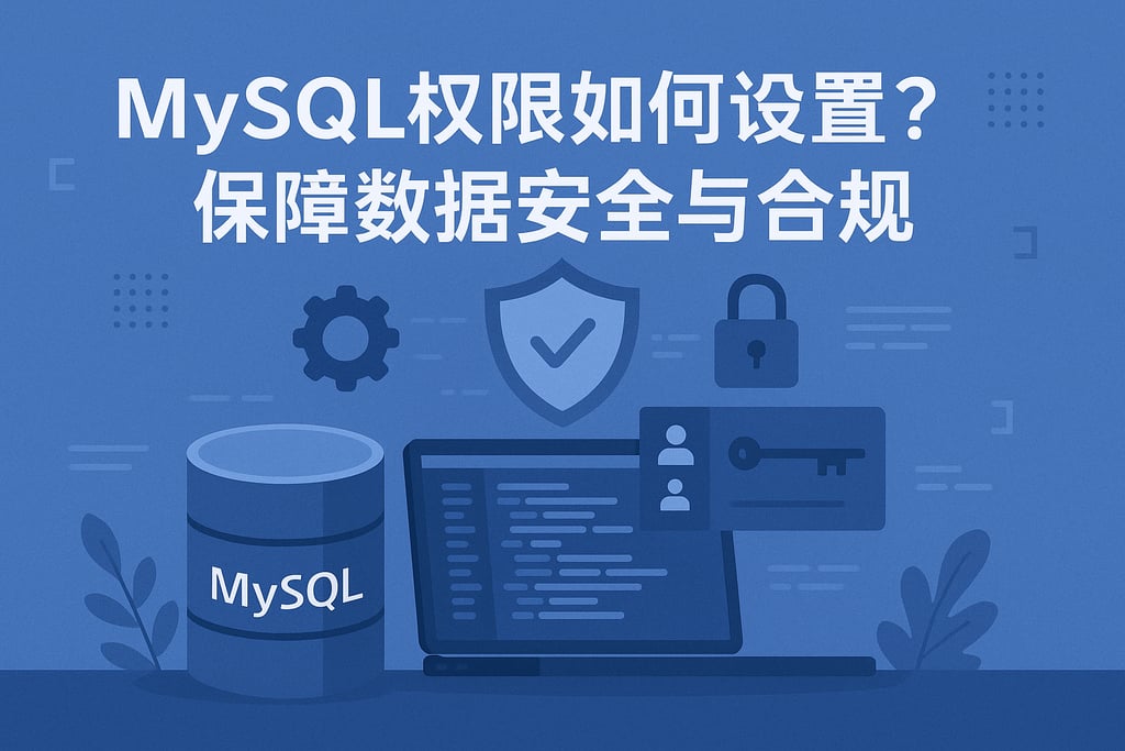 mysql权限管理如何设置？保障数据安全与合规