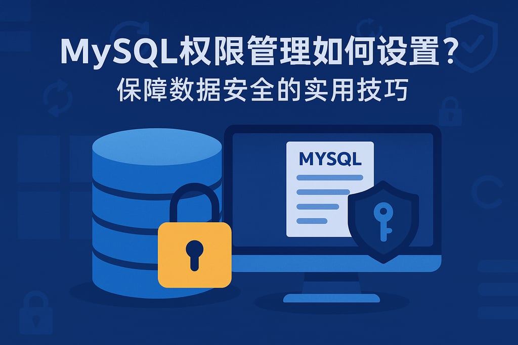 mysql权限管理如何设置？保障数据安全的实用技巧