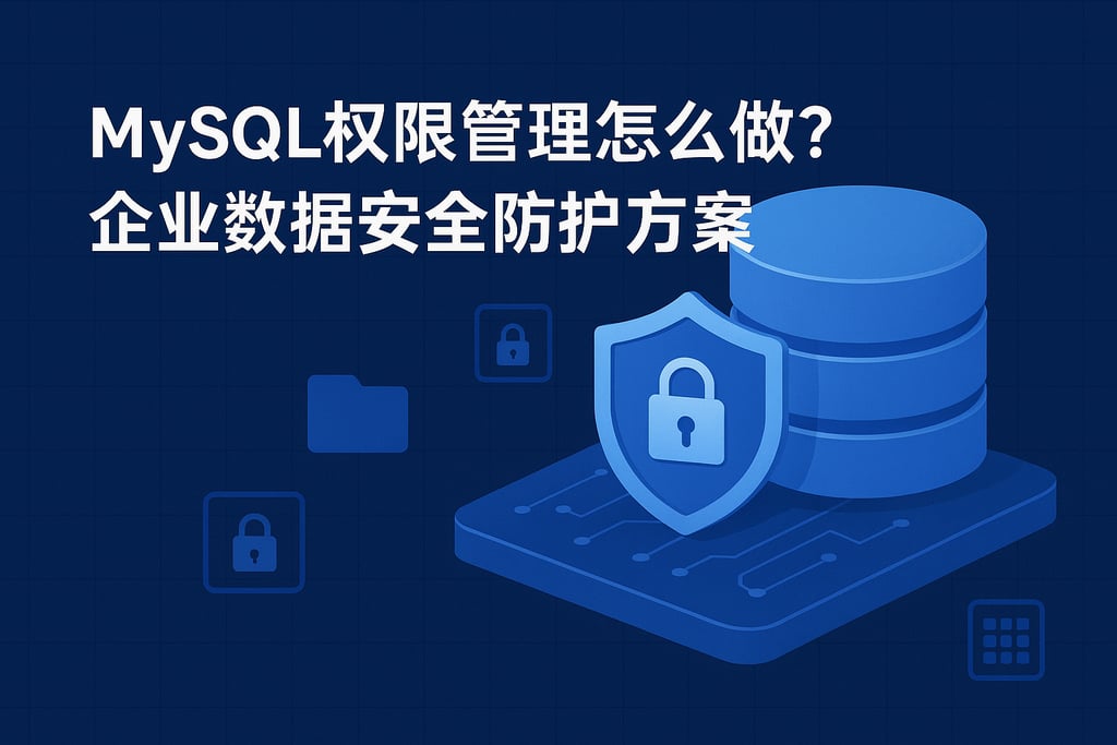 mysql权限管理怎么做？企业数据安全防护方案
