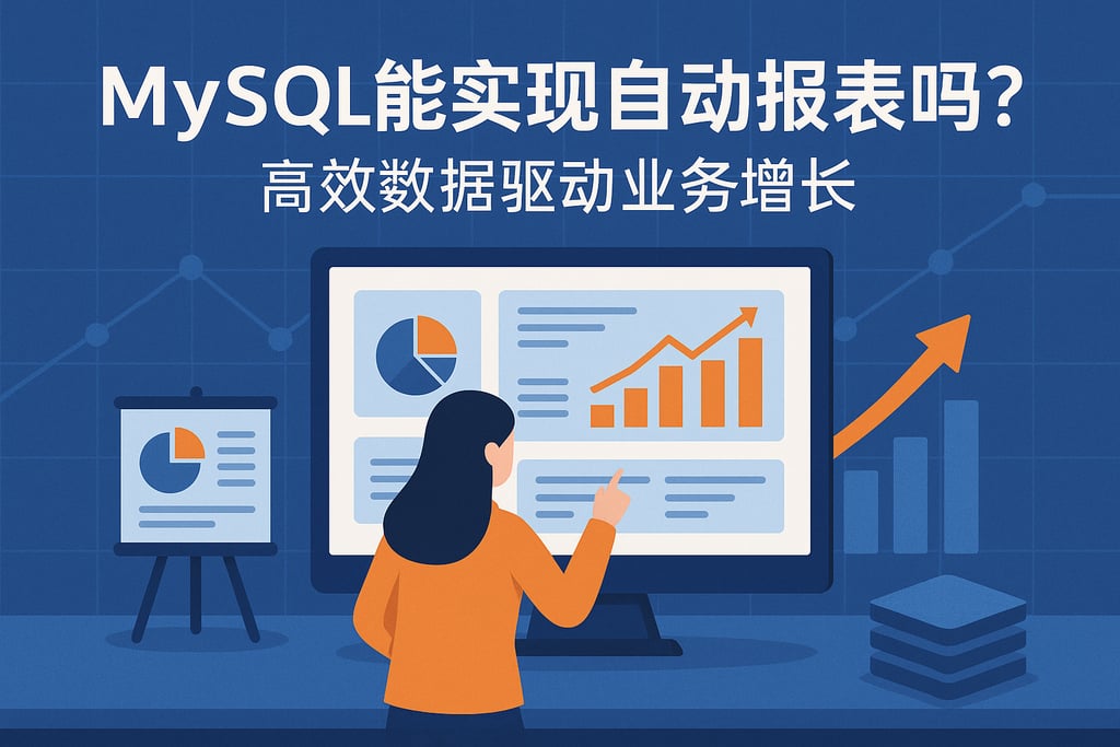 mysql能实现自动报表吗？高效数据驱动业务增长