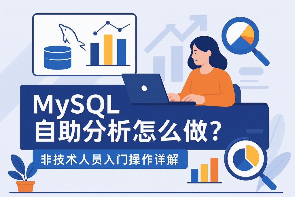 mysql自助分析怎么做？非技术人员入门操作详解