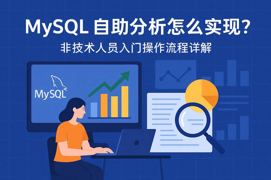 mysql自助分析怎么实现？非技术人员入门操作流程详解
