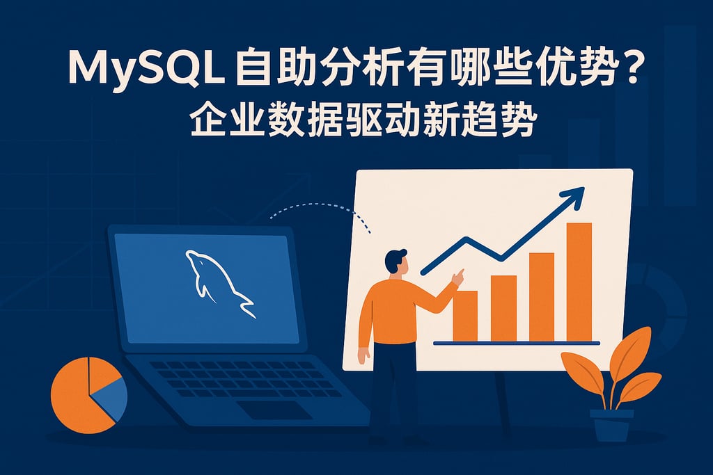 mysql自助分析有哪些优势？企业数据驱动新趋势