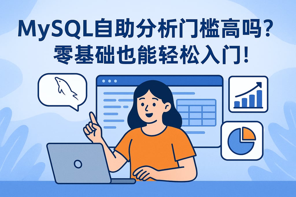 mysql自助分析门槛高吗？零基础也能轻松入门！