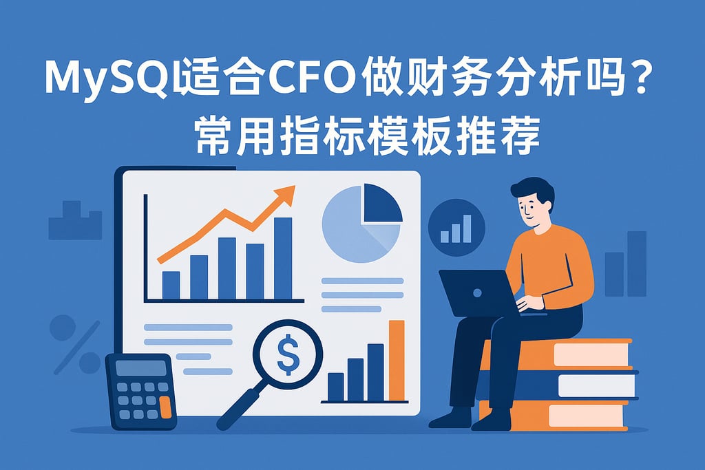 mysql适合CFO做财务分析吗？常用指标模板推荐