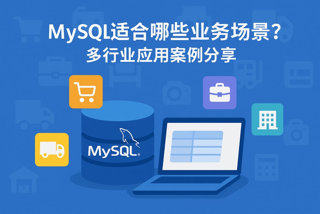 mysql适合哪些业务场景？多行业应用案例分享