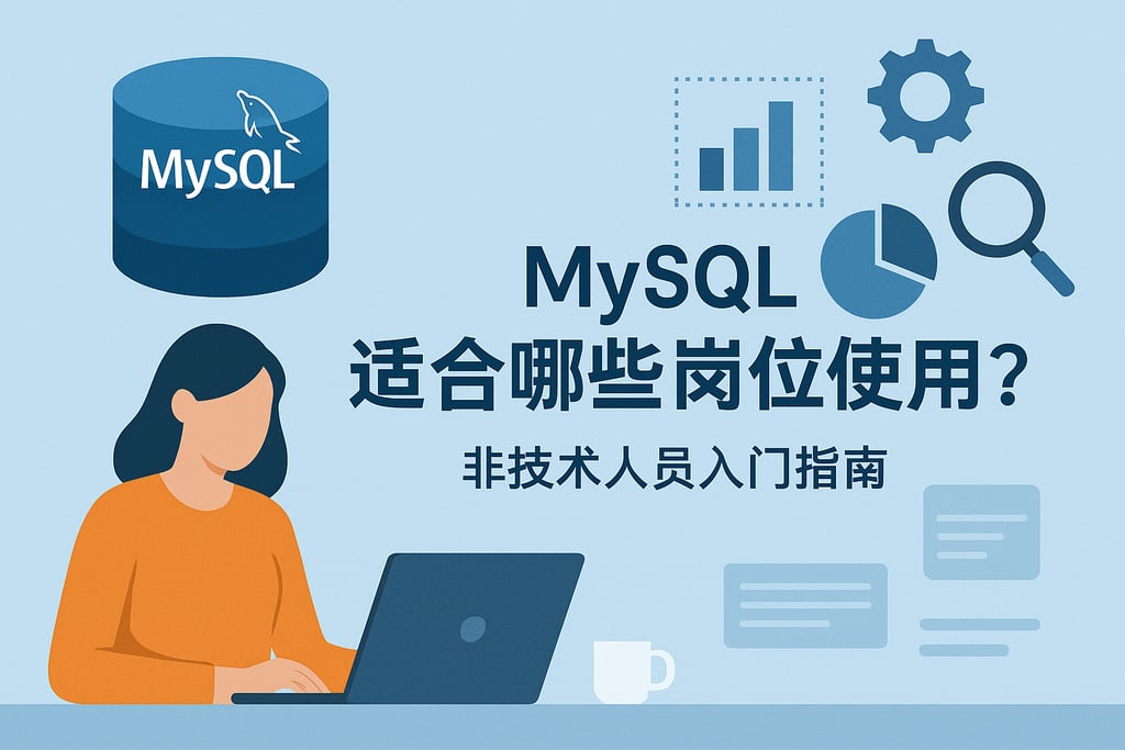 mysql适合哪些岗位使用？非技术人员入门指南