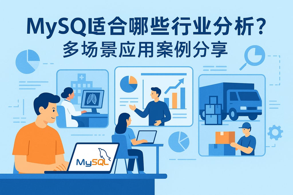 mysql适合哪些行业分析？多场景应用案例分享