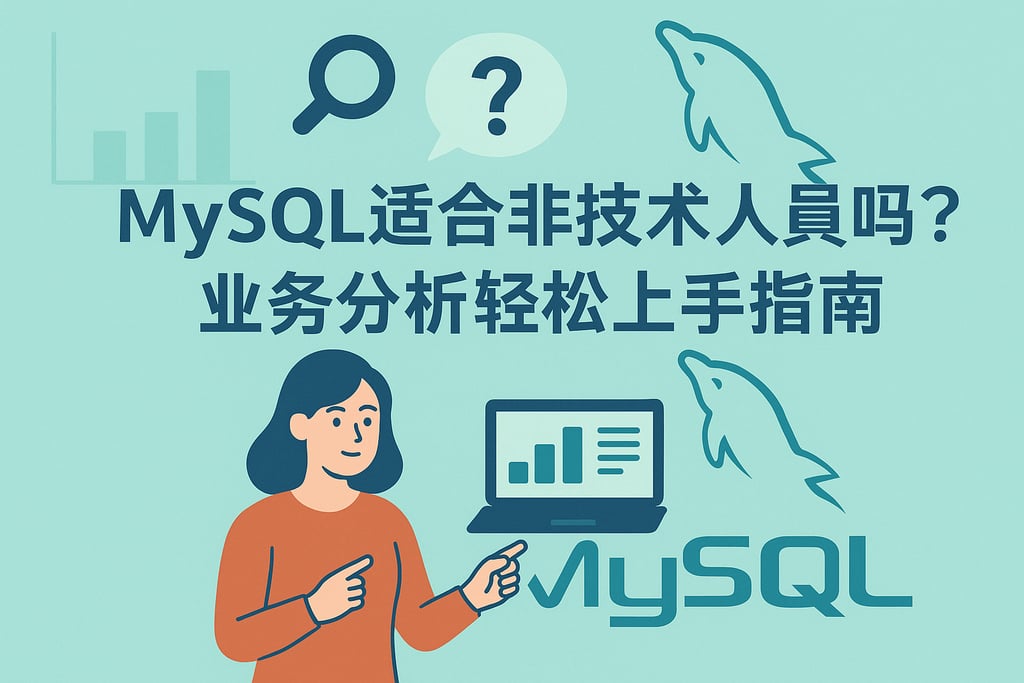 mysql适合非技术人员吗？业务分析轻松上手指南。