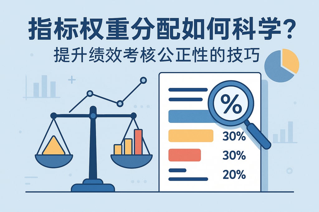 指标权重分配如何科学？提升绩效考核公正性的技巧 - FineBI数据分析知识库