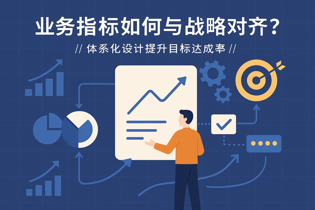 业务指标如何与战略对齐？体系化设计提升目标达成率