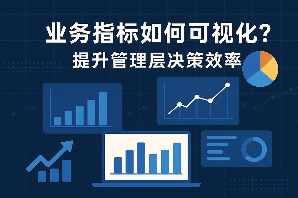 业务指标如何可视化？提升管理层决策效率