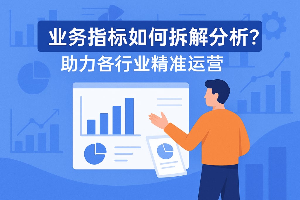 业务指标如何拆解分析？助力各行业精准运营