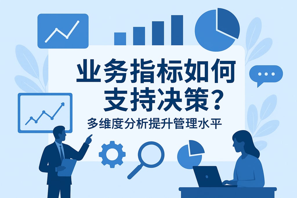 业务指标如何支持决策？多维度分析提升管理水平