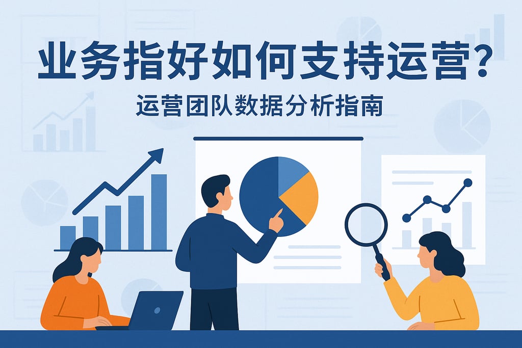 业务指标如何支持运营？运营团队数据分析指南