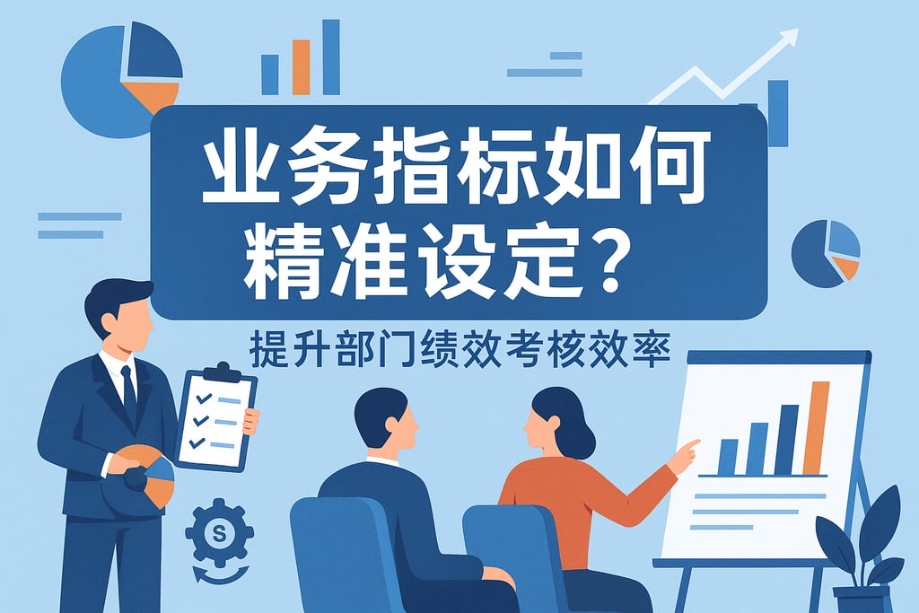 业务指标如何精准设定？提升部门绩效考核效率